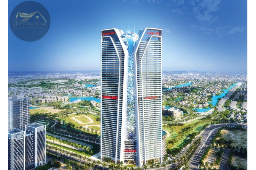 Dubaj, Apartamenty Diamondz z basenem