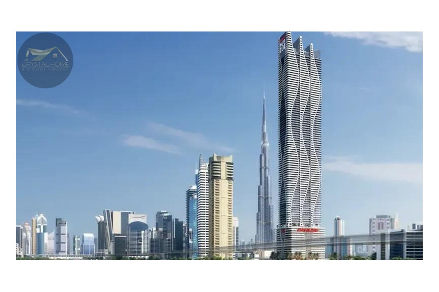 Dubaj, Home in the sky / Business Bay / Burj Khalifa View