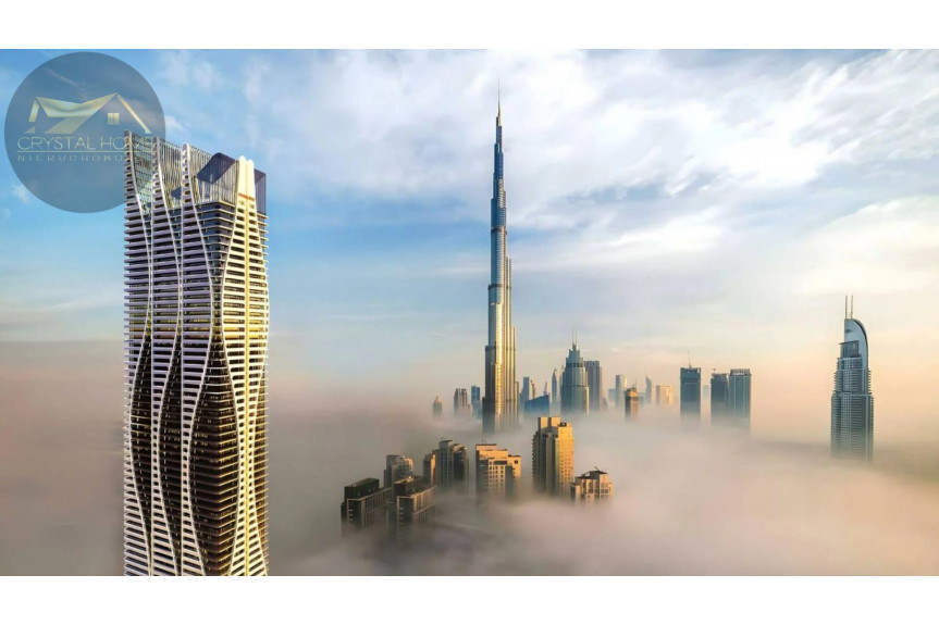 Dubaj, Home in the sky / Business Bay / Burj Khalifa View