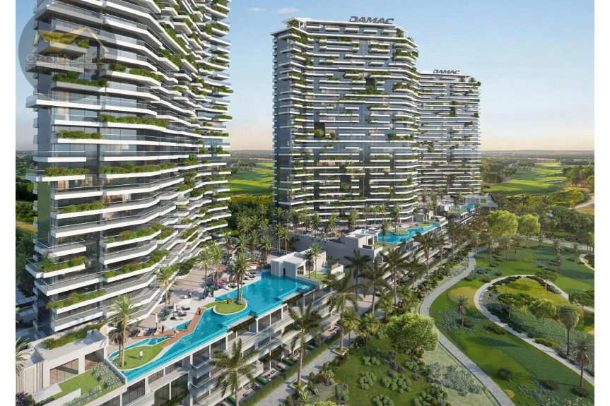 Dubaj, Apartamenty z polem golfowym