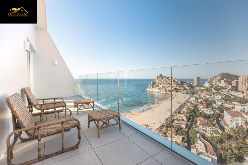 Alicante, Benidorm, Ekskluzywne apartamenty przy samej plaży