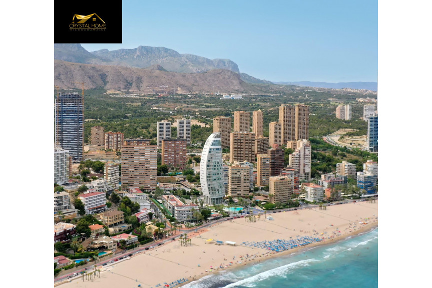 Alicante, Benidorm, Ekskluzywne apartamenty przy samej plaży